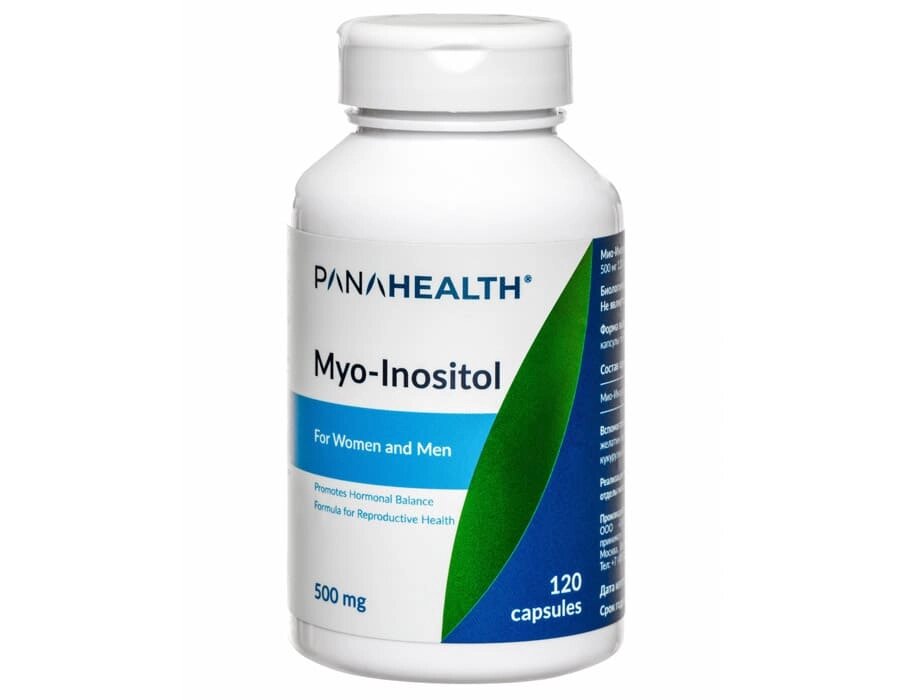 Мио-инозитол / Myo-Inositol 500 мг 120 капсул от компании «Vitawel» - фото 1