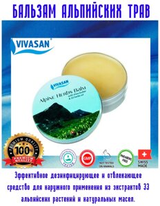 Бальзам Альпийские травы / Alpine Herbs Balm 10 г в Москве от компании «Vitawel»