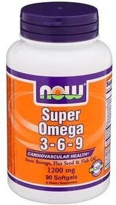 Super Omega 3-6-9 / Омега 3-6-9 1200 мг 90 капс