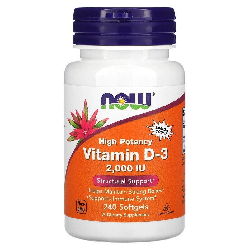 Витамин D3. 2000 мг. 240 капс. Vitamin D3 - отзывы