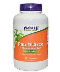 Кора муравьиного дерева / Pau D Arco 250 капсул, 500 мг.
