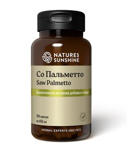 Со Пальметто / Saw Palmetto (карликовая пальма), 100 капс в Москве от компании «Vitawel»