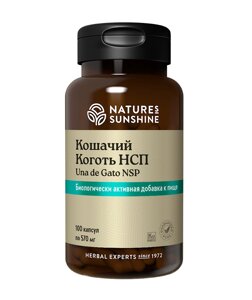 Кошачий коготь НСП / Una de Gato NSP / Уна де Гато 100 капс. 570 мг в Москве от компании «Vitawel»