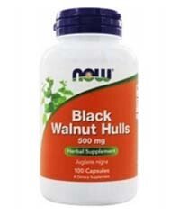 Черный орех (Black Walnut Hulls) 100 капс, 500 мг. - скидка