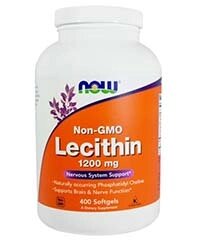 Лецитин (Lecithin) 400 капсул, 1200 мг.