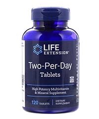 Life Extension, витамины Two-Per-Day Tablets 120 таб.