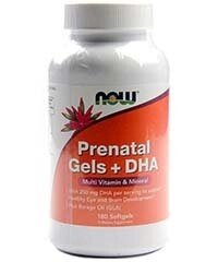 Пренатал + DHA / Prenatal Gels + DHA 180 капсул