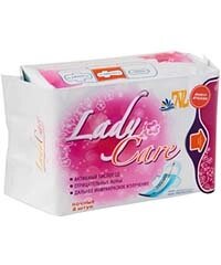 Прокладки с анионами гигиенические ночные Lady Care, 8 шт. от компании «Vitawel» - фото 1