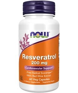 Ресвератрол натуральный / Natural Resveratrol, 60 капсул. 200 мг. от компании «Vitawel» - фото 1