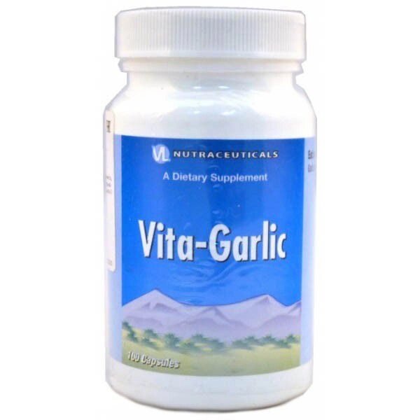 Вита-Чеснок / Vita-Garlic 100 капс. 500 мг от компании «TopVit» - фото 1