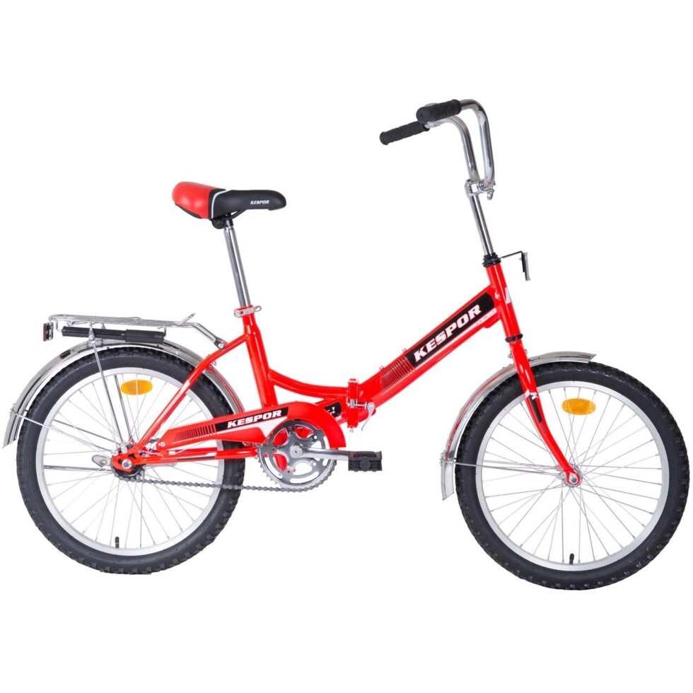 Складной велосипед Kespor FS 20-1 sp красный от компании ГК Трансвек - фото 1