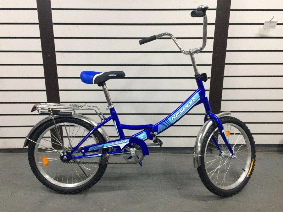Складной велосипед Kespor FS 20-1 sp синий от компании ГК Трансвек - фото 1