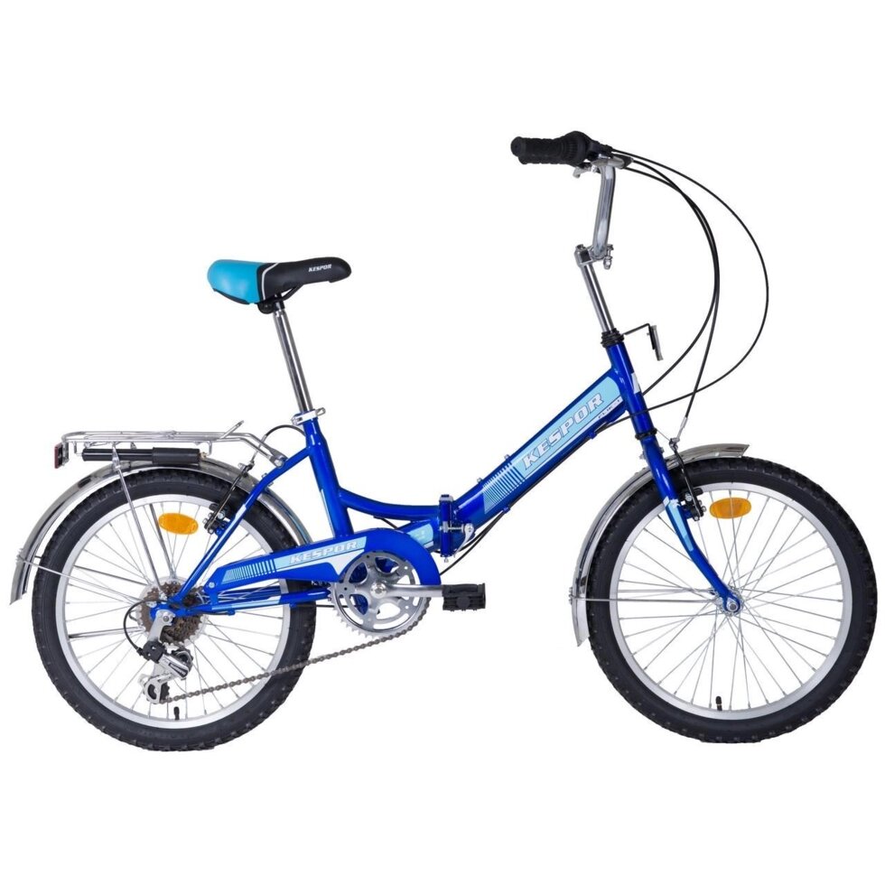Складной велосипед Kespor FS 20-6 sp cиний ##от компании## ГК Трансвек - ##фото## 1