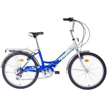 Складной велосипед Kespor FS 24-6 sp Синий от компании ГК Трансвек - фото 1