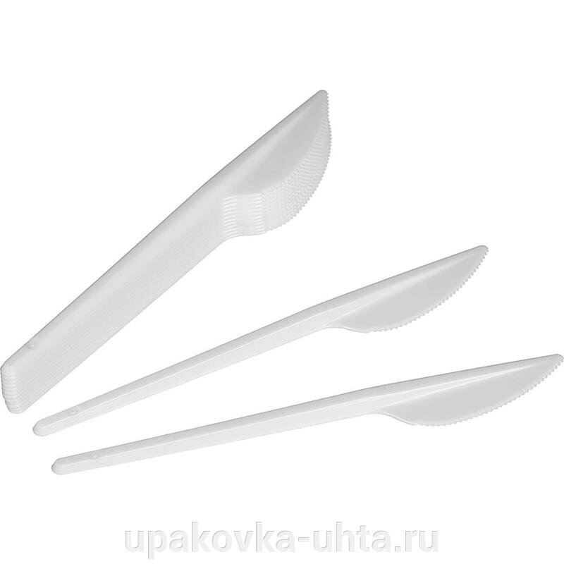 Нож   одноразовый ЭКО 17см  (100шт) /25уп в кор от компании "ПолиПак" ПАКЕТЫ - фото 1