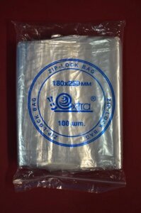 Пакет ПВД с замком (zip-lock) 18*25см  / 3000шт в кор / 100шт в уп в Республике Коми от компании "ПолиПак" ПАКЕТЫ