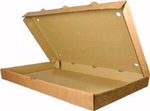 Коробка для Римской пиццы 250*390*60мм Крафт (50шт в уп)