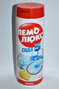 Чистящий порошок "Пемолюкс" "Сода-5", 480гр /16шт в кор