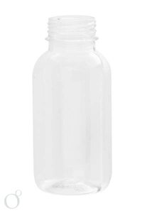Бутылка 300мл прозрачная с широким горлом /100шт. в кор/50шт.