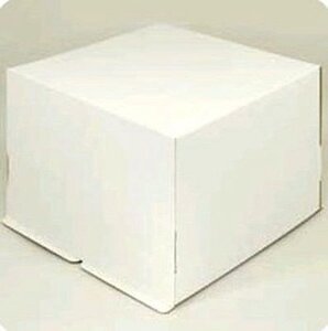 Коробка для Торта 400*400*300мм, Белая 5кг /20шт в уп.