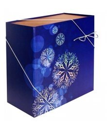 Коробка подарочная 1500гр "Метелица" 21*21*10см /50шт в кор в Республике Коми от компании "ПолиПак" ПАКЕТЫ
