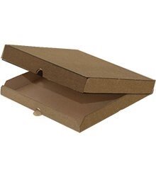 Коробка для пиццы 400*400*40мм Крафт /50шт в кор