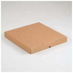 Коробка для пиццы 310*310*40мм Крафт/ 50шт в кор