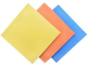 Салфетка губчатая "Textop" 15*15см (3шт)