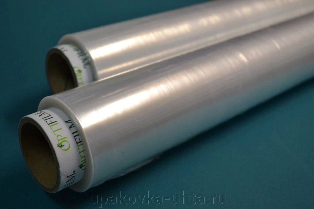 Пленка пищевая 300мм*200м "OptiFilm", 11мкм /12рул в кор от компании "ПолиПак" ПАКЕТЫ - фото 1