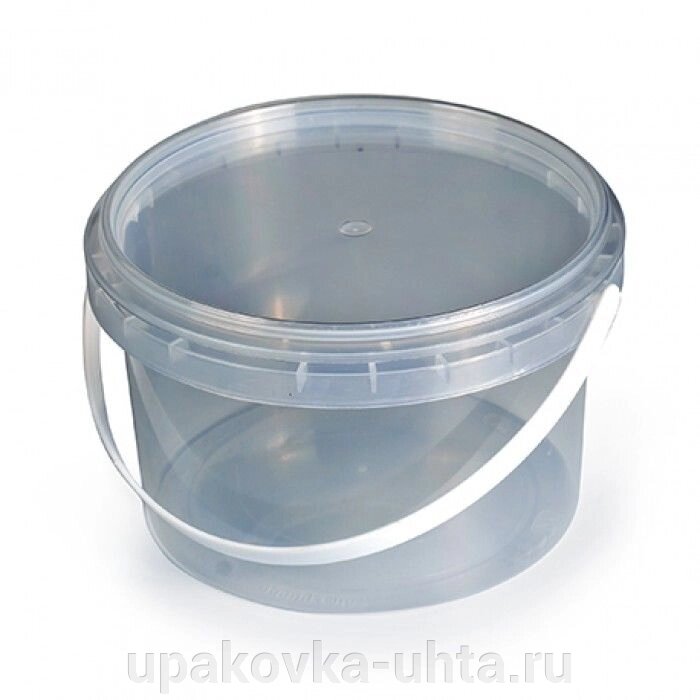 Ведро круглое 3,3л, d-180мм /90шт в кор от компании "ПолиПак" ПАКЕТЫ - фото 1