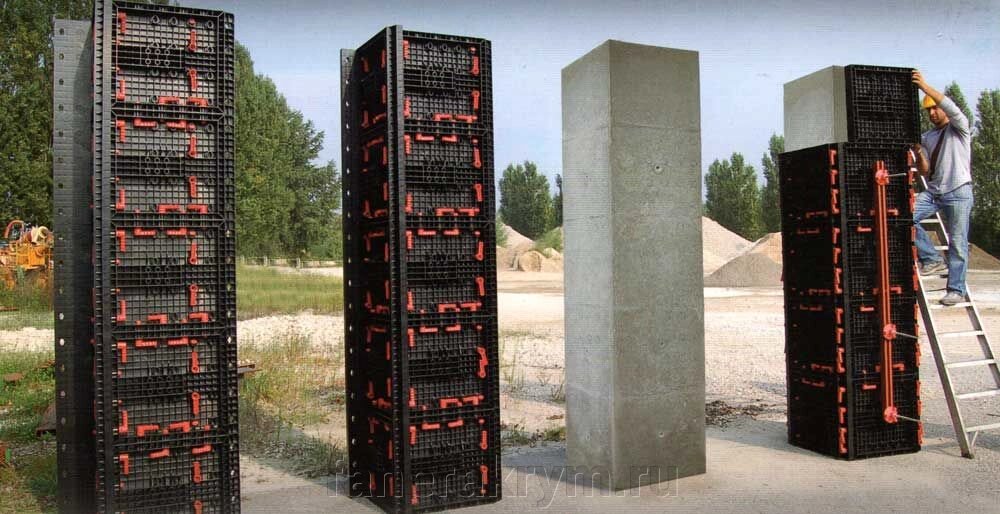 Аренда опалубки колонн "GEOTUBE" от компании Фанера Крым - фото 1