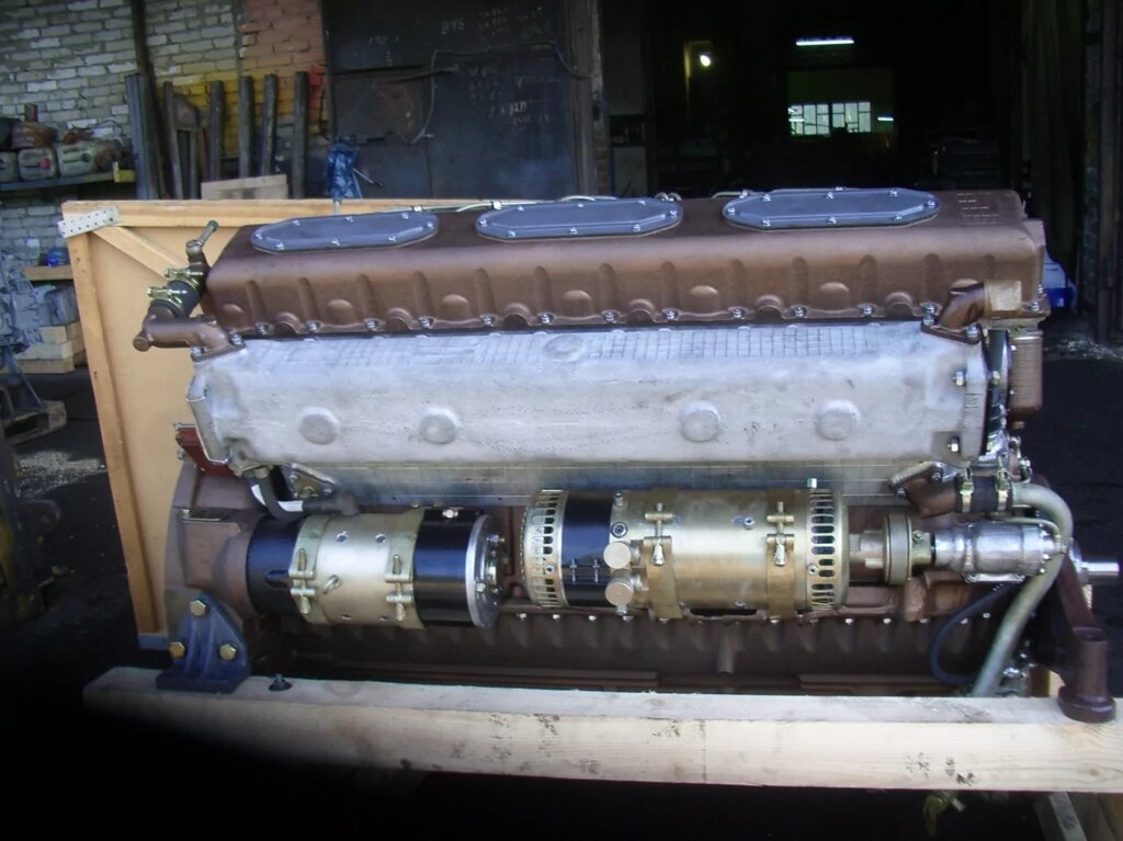 Двигатель дизельный промышленный 1Д12-400КС от компании ООО ТД "РТС" - фото 1
