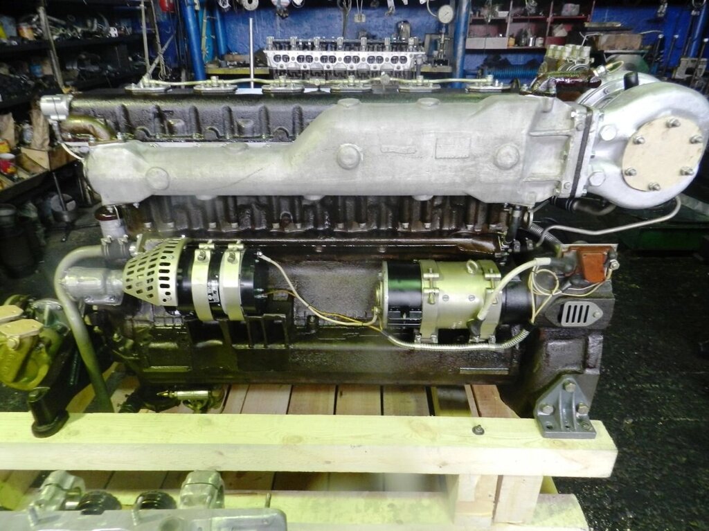 Двигатель дизельный судовой 3Д6Н-235С2 от компании ООО ТД "РТС" - фото 1