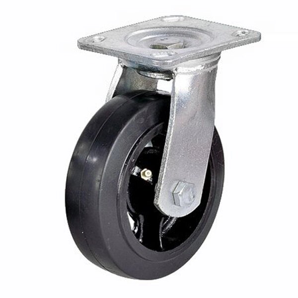 Колеса большегрузные из литого резинового колеса диаметр 100 мм от компании Юнистройком - фото 1