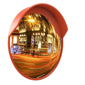 Зеркало сферическое с козырьком ЗС-1000