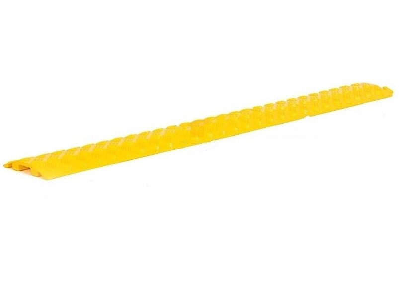 Кабель-канал ККП-1-1,5 из мягкого гибкого пластика желтого цвета 1 канал для кабеля размером 40х12 мм - особенности