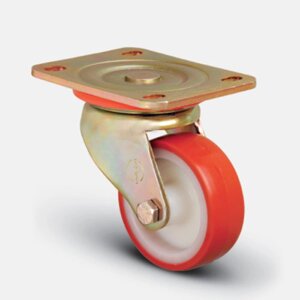 Большегрузное полиуретановое поворотное колесо ED01 ZBP