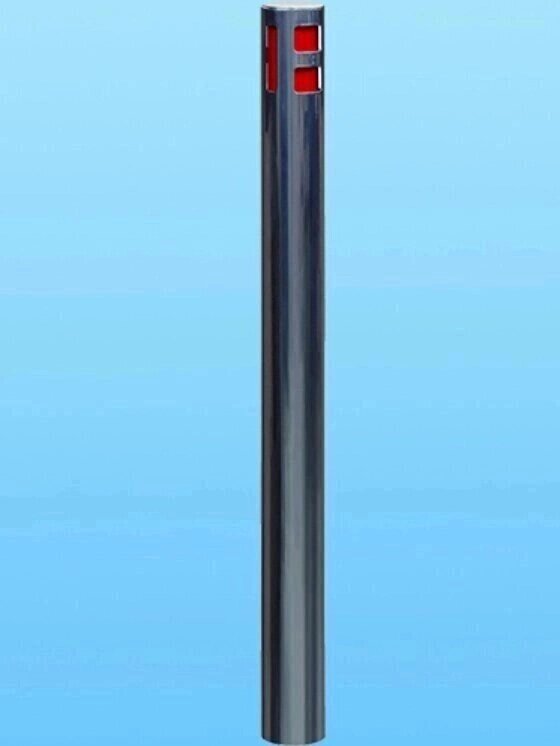 Столбик для парковки бетонируемый серии Хай-тек 76мм от компании Опткомснаб - фото 1
