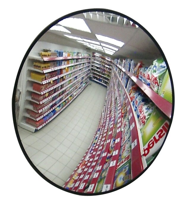 Зеркало обзорное для помещений круглое диаметр 600 мм ##от компании## Юнистройком - ##фото## 1