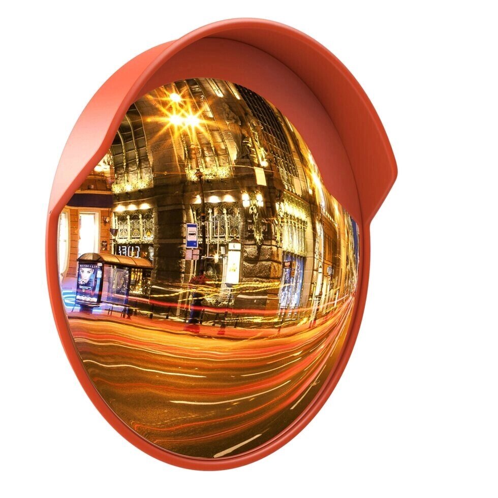 Зеркало сферическое для обзора ЗС-600 из пластика и поликарбоната от компании Опткомснаб - фото 1