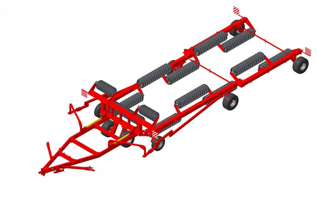 Каток кольчато-зубчатый прикатывающий ККЗ-19-02 (510мм) от компании М-АГРО ТД - фото 1