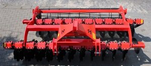 Борона дисковая Tiger TH 40 с планчатым катком (Польша, Strumyk) 
