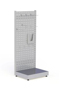 Стенд для хранения СИЗ металлический напольный (700х1650х570)