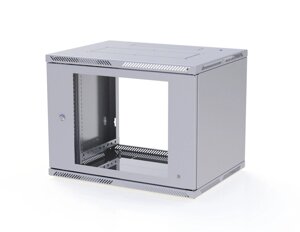 Шкаф настенный 9U LITE (600х350) дверь стекло