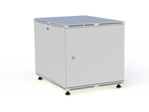 Шкаф настенный 19" 9U 600x600 дверь металл