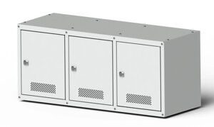 Шкаф для хранения СИЗ 3 ячейки (800х350х300)
