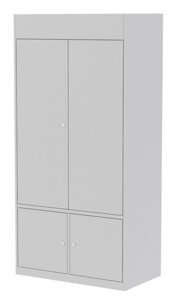 Стенд для хранения СИЗ металлический закрытый (1200х440х2200)
