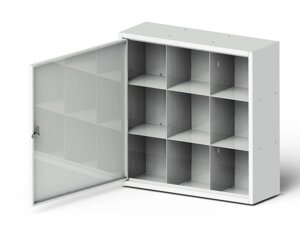 Шкаф для хранения СИЗ 9 ячеек (600х600х200)