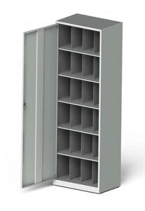 Шкаф для хранения СИЗ (противогазов) 24 ячейки (1800х600х400)