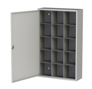 Шкаф для сотовых телефонов 15 ячеек (650х1060х220)-0,8мм